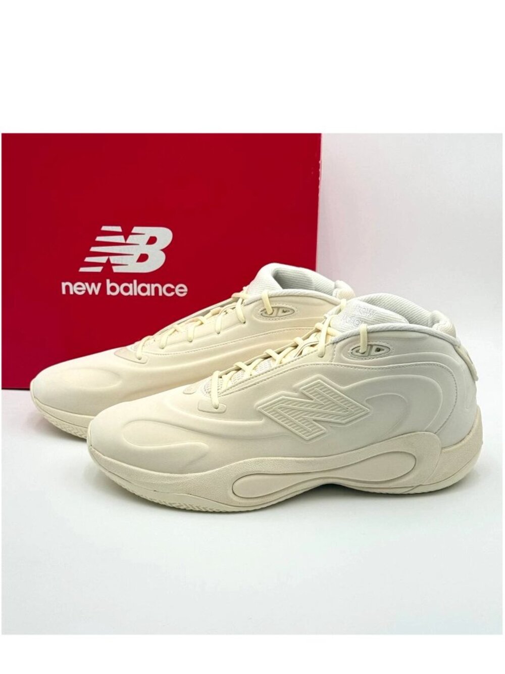 New Balance P400 Men's Basketball Shoes UFFBB8UU Permafrost Beige Off White